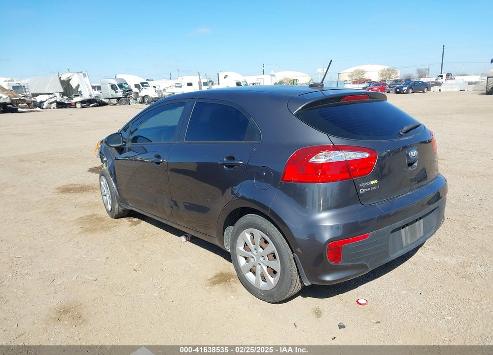 2016 KIA RIO EX VIN: KNADN5A37G6646763