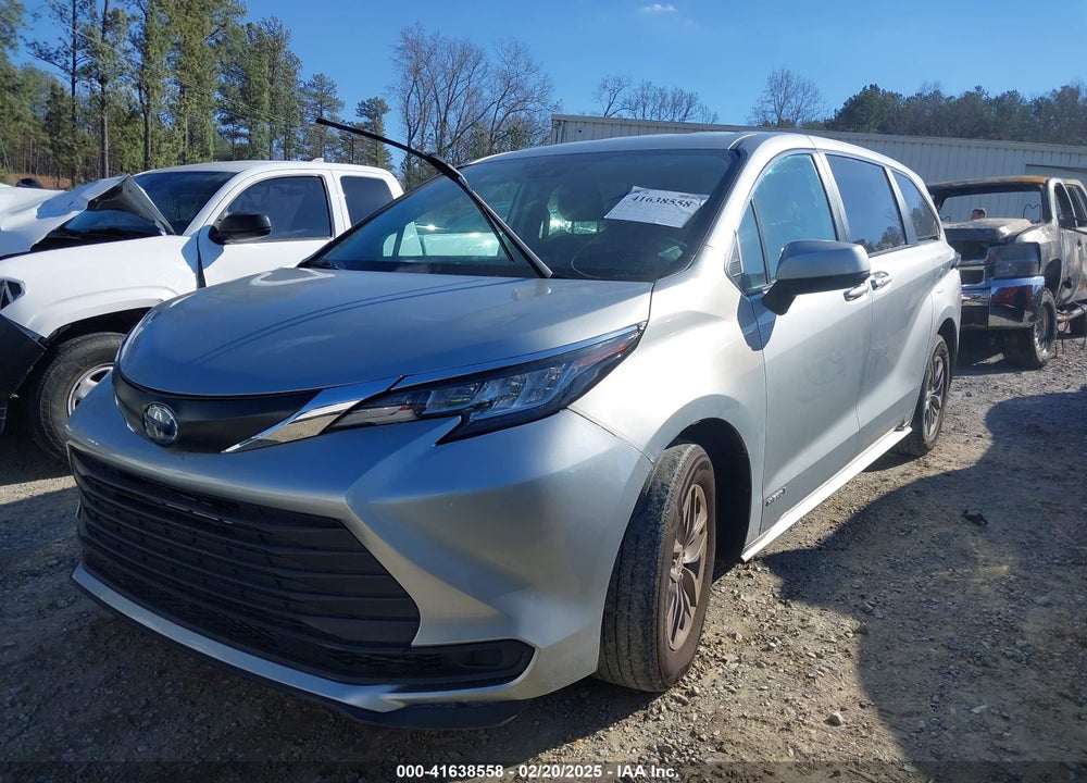 2021 TOYOTA SIENNA LE VIN: 5TDKSKFC3MS003123