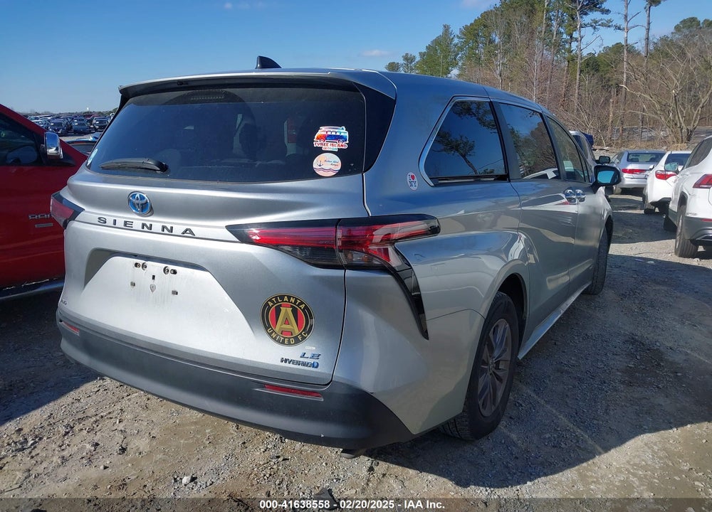 2021 TOYOTA SIENNA LE VIN: 5TDKSKFC3MS003123