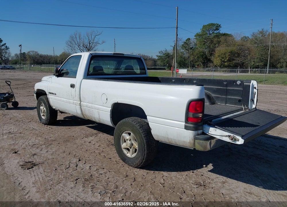 1998 DODGE RAM 1500 ST VIN: 1B7HF16Y3WS583651