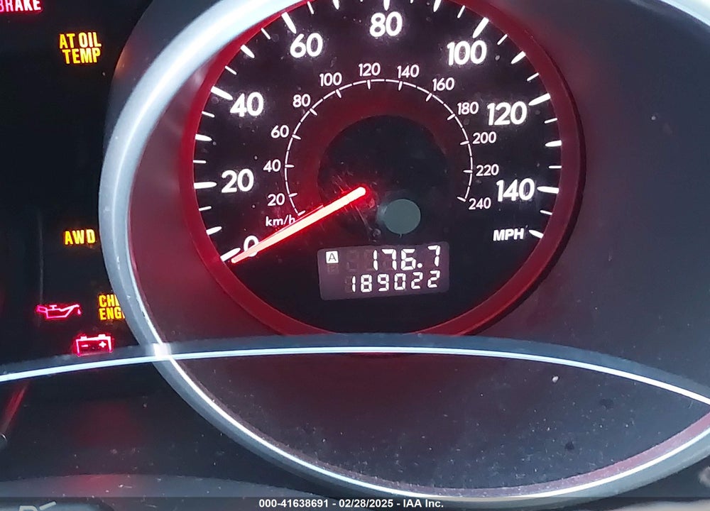 2008 SUBARU TRIBECA VIN: 4S4WX93D584406140