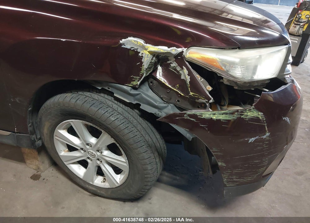 2012 TOYOTA HIGHLANDER VIN: 5TDBK3EH9CS168045