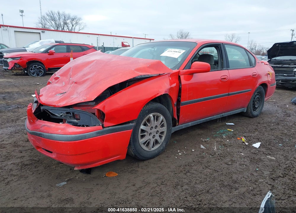 2001 CHEVROLET IMPALA VIN: 2G1WF55E219101017
