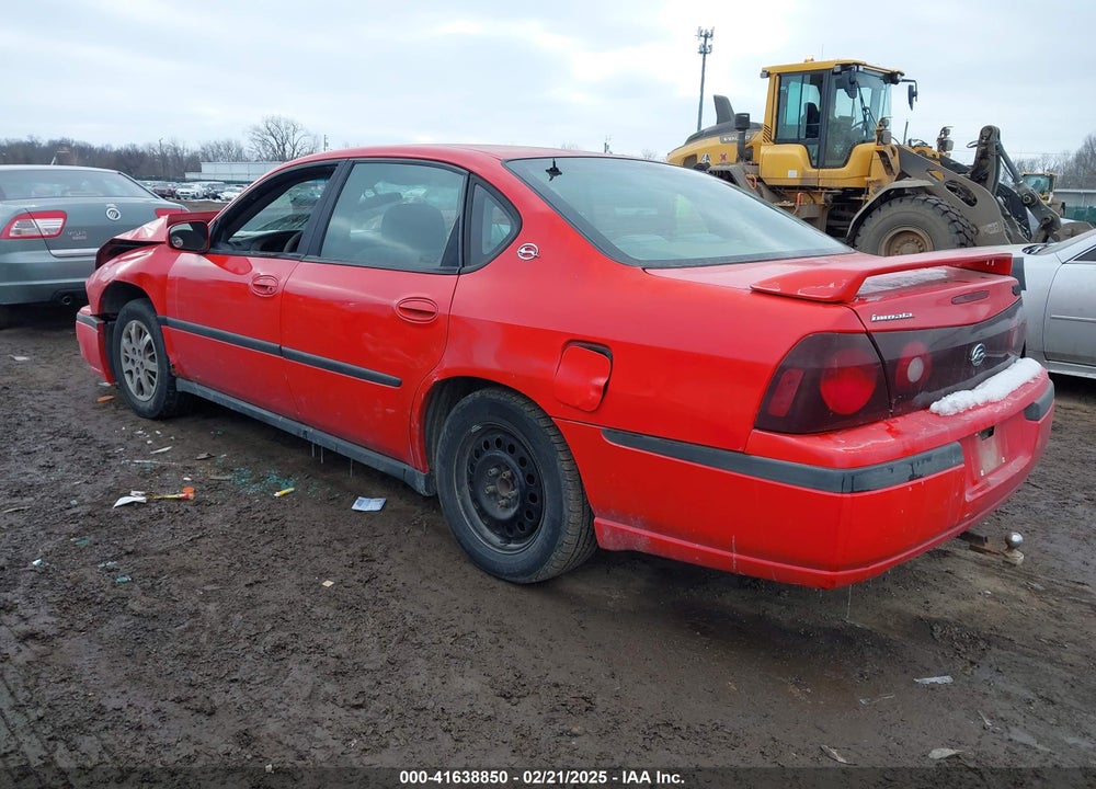 2001 CHEVROLET IMPALA VIN: 2G1WF55E219101017