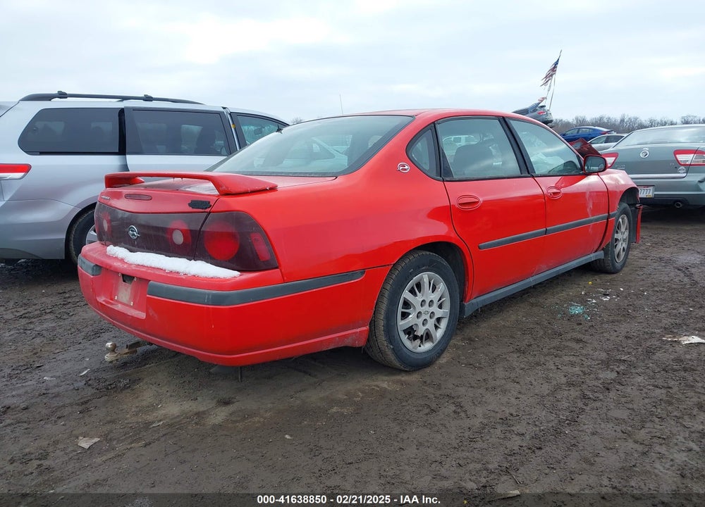 2001 CHEVROLET IMPALA VIN: 2G1WF55E219101017
