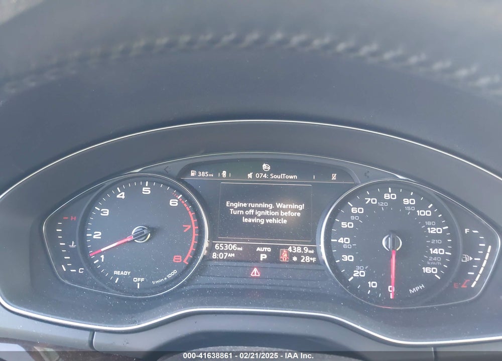 2019 AUDI Q5 45 PREMIUM VIN: WA1ANAFY7K2046919