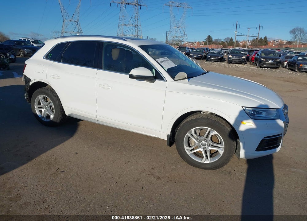 2019 AUDI Q5 45 PREMIUM VIN: WA1ANAFY7K2046919