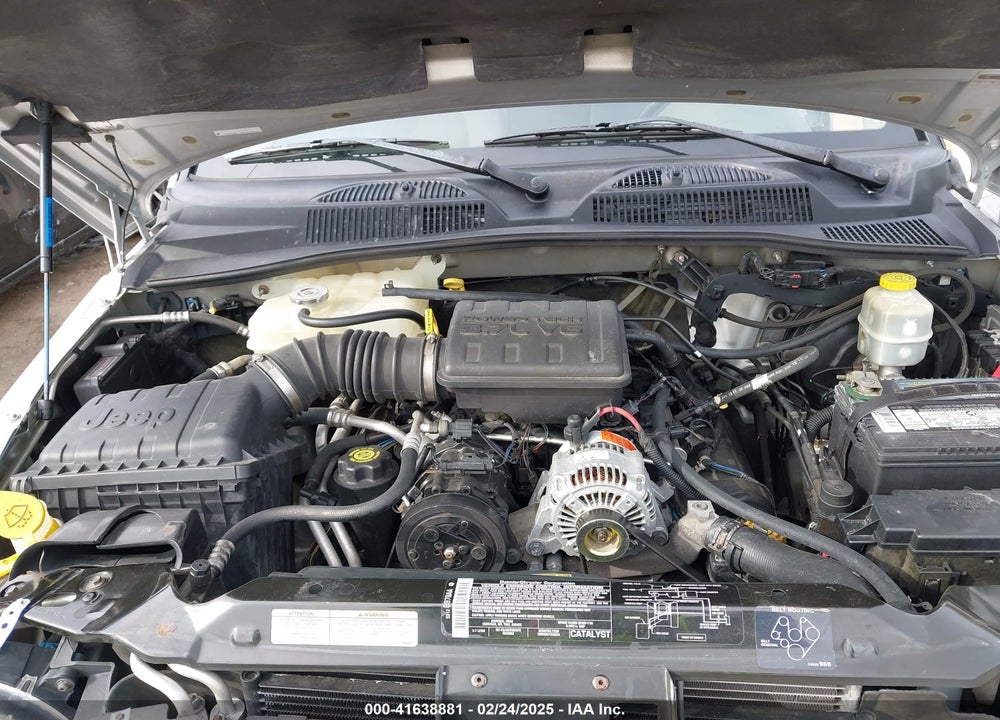 2003 JEEP LIBERTY VIN: 1J4GL58K43W631080