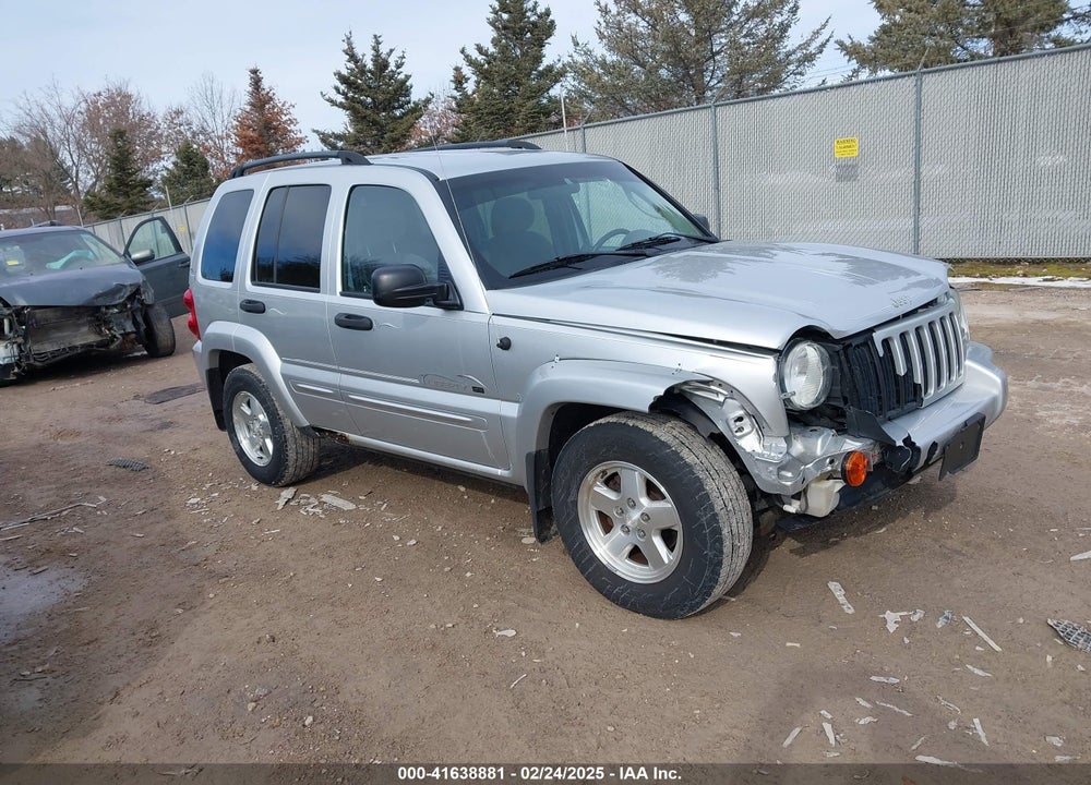 2003 JEEP LIBERTY VIN: 1J4GL58K43W631080