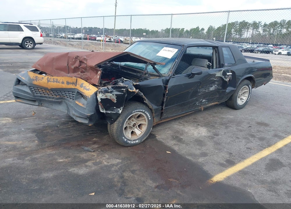 1985 CHEVROLET MONTE CARLO VIN: 1G1GZ37GXFR132964