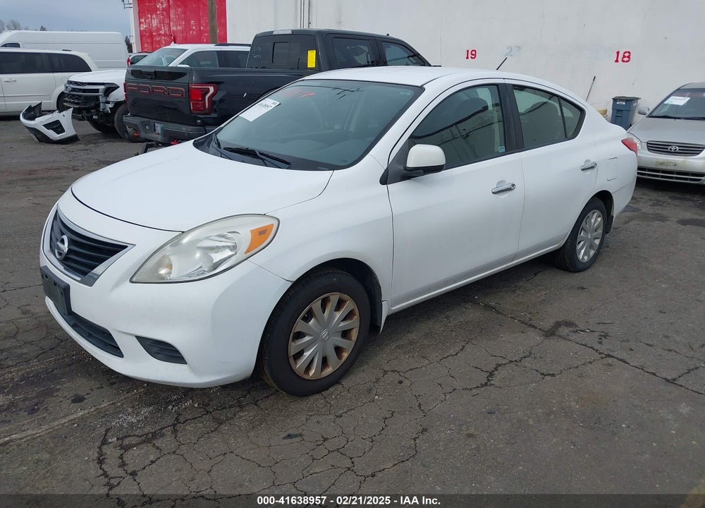 2012 NISSAN VERSA 1.6 SV VIN: 3N1CN7AP6CL848932