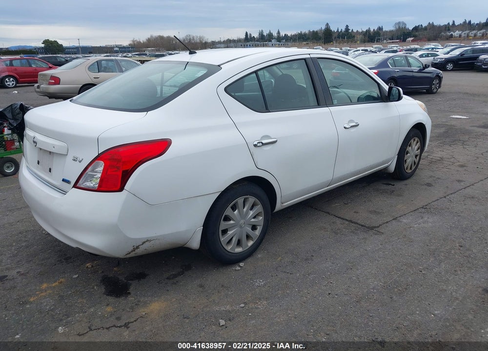 2012 NISSAN VERSA 1.6 SV VIN: 3N1CN7AP6CL848932