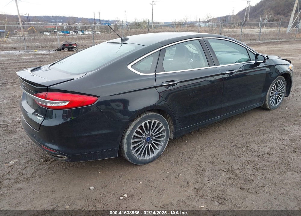 2017 FORD FUSION VIN: 3FA6P0K99HR208719