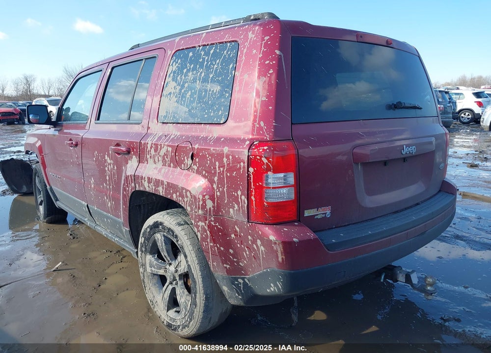 2014 JEEP PATRIOT VIN: 1C4NJPFA3ED927943