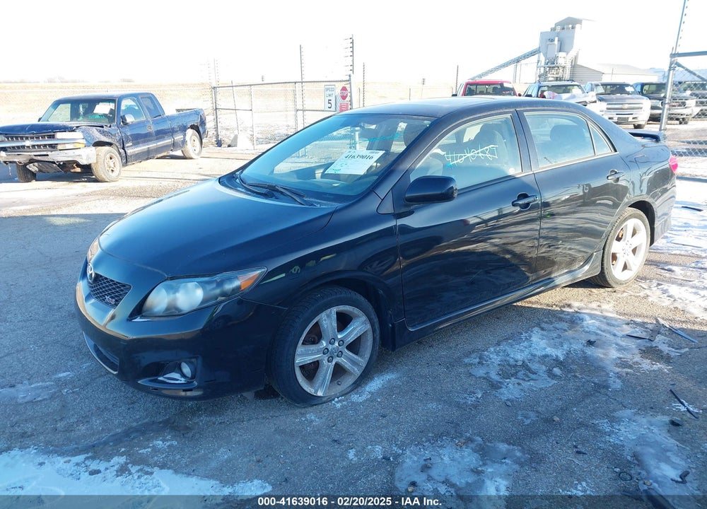 2009 TOYOTA COROLLA XRS VIN: 1NXBE40E19Z003701