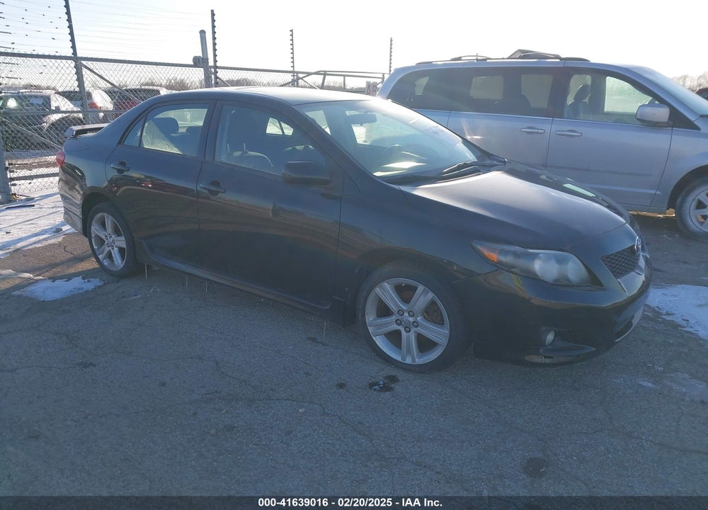 2009 TOYOTA COROLLA XRS VIN: 1NXBE40E19Z003701