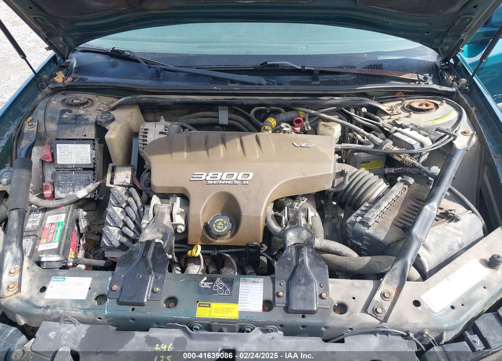 2000 CHEVROLET IMPALA LS VIN: 2G1WH55KXY9360512