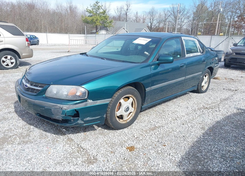 2000 CHEVROLET IMPALA LS VIN: 2G1WH55KXY9360512