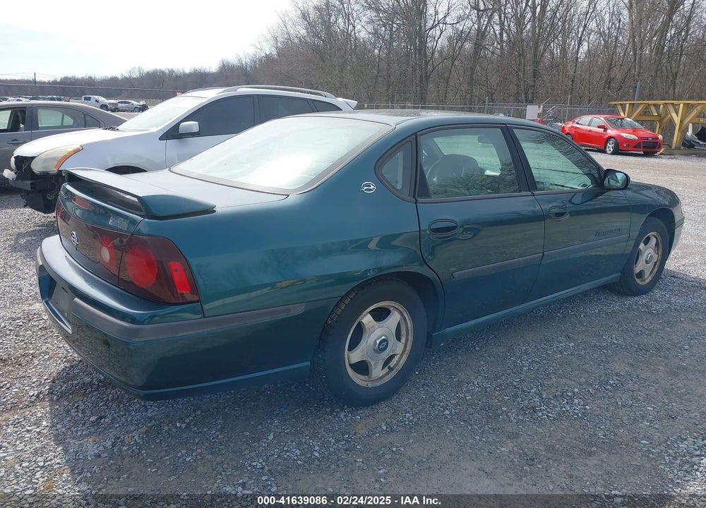 2000 CHEVROLET IMPALA LS VIN: 2G1WH55KXY9360512