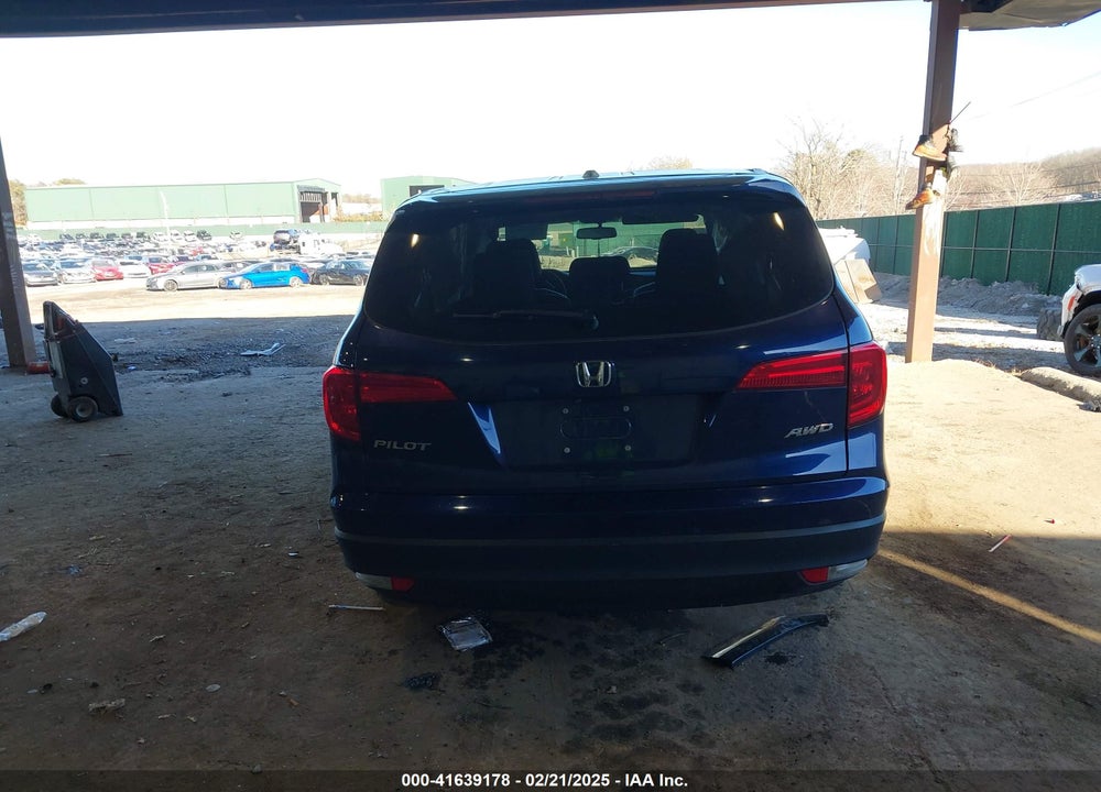 2018 HONDA PILOT VIN: 5FNYF6H50JB031191