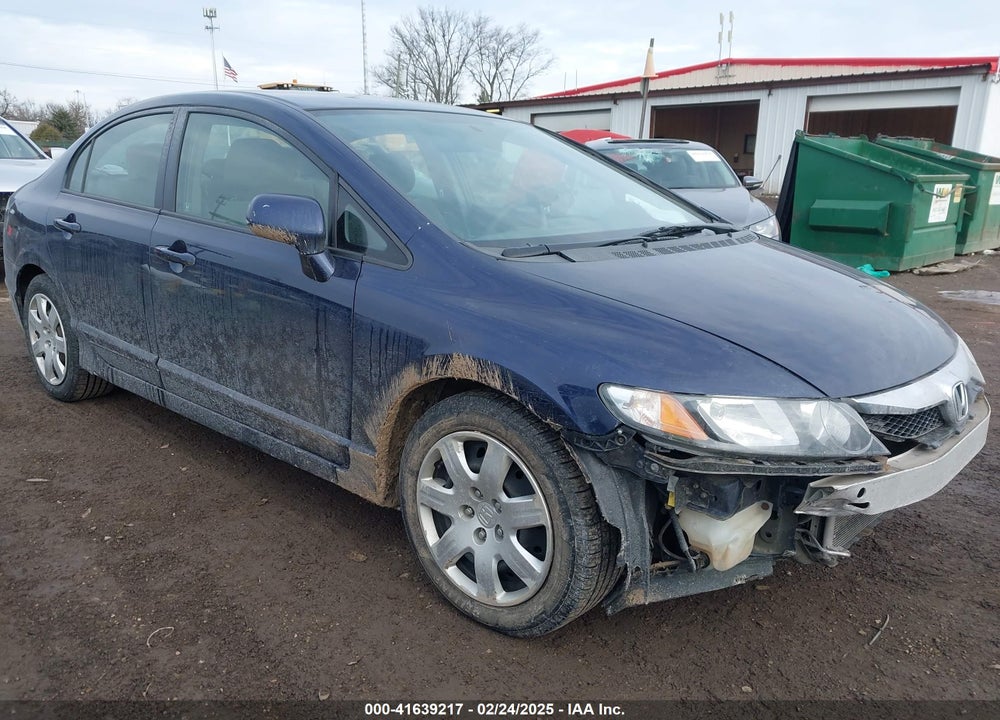 2009 HONDA CIVIC LX VIN: 19XFA16529E043405