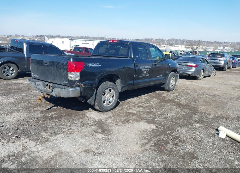 2008 TOYOTA TUNDRA SR5 5.7L V8 VIN: 5TBBV54168S520506