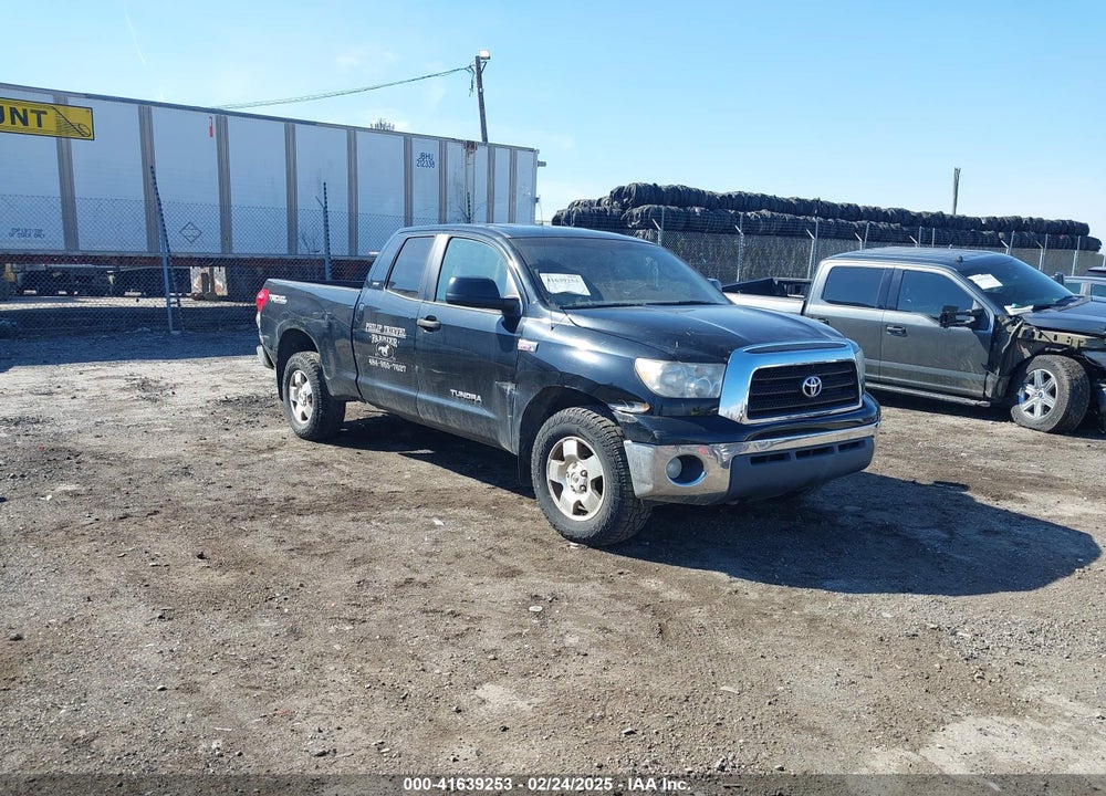 2008 TOYOTA TUNDRA SR5 5.7L V8 VIN: 5TBBV54168S520506