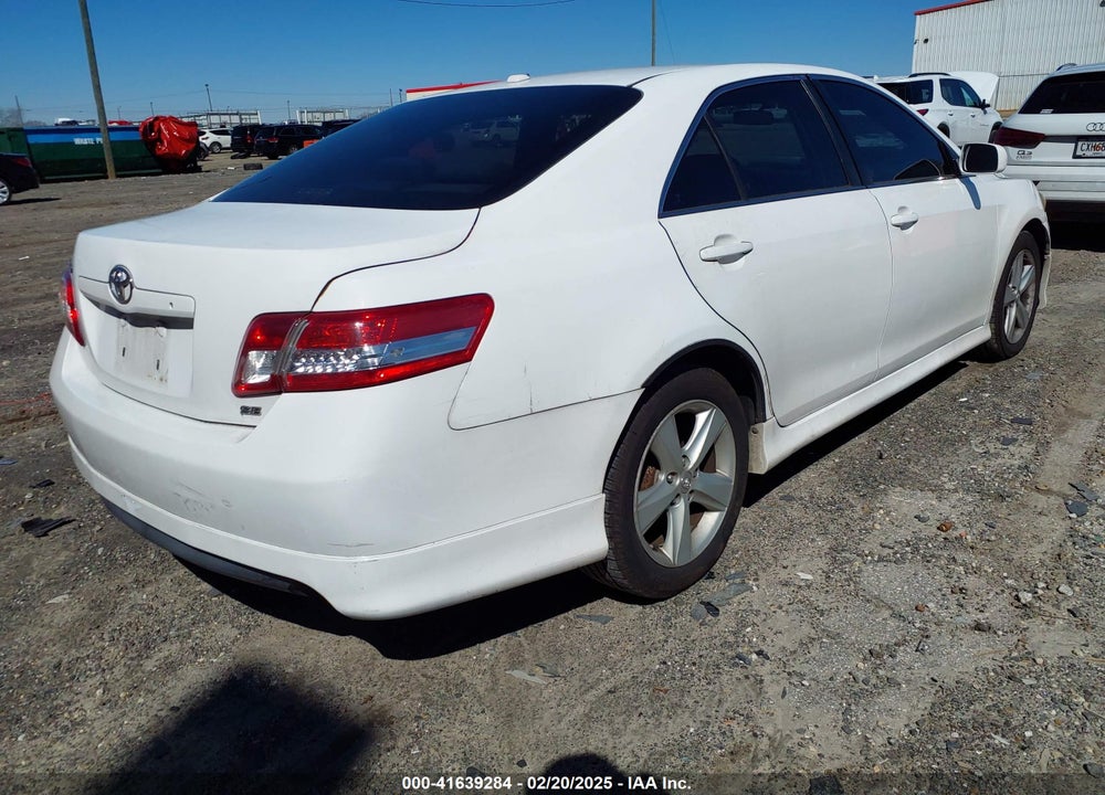 2011 TOYOTA CAMRY VIN: 4T1BF3EK4BU625558