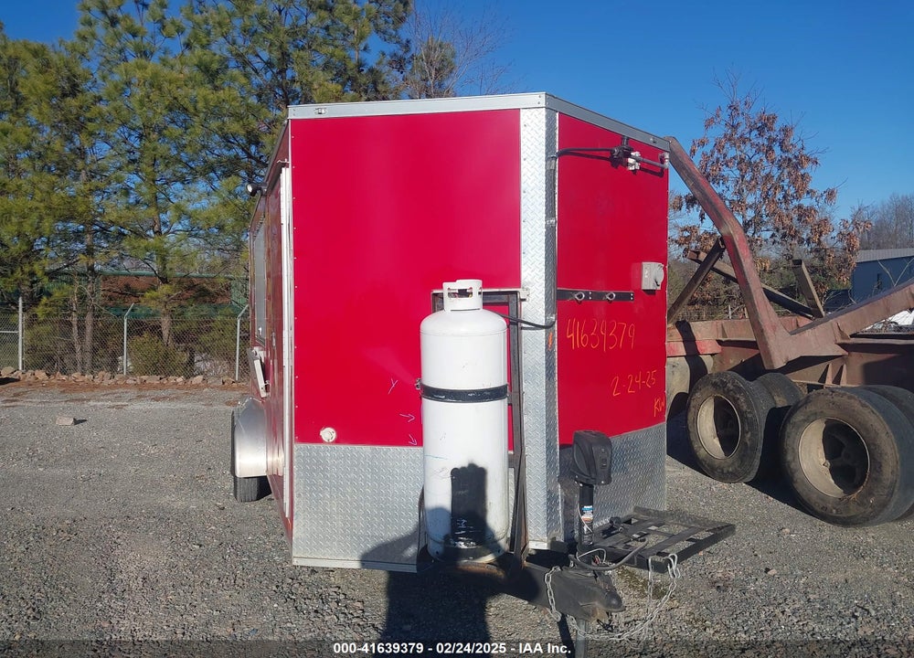 2021 COVERED WAGON 16' CONCESSION TRAILER VIN: 53FBE1621MF071025