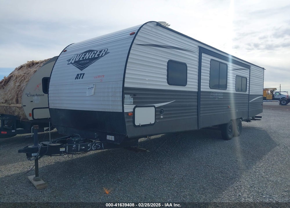 2019 AVENGER TRAVEL TRAILER VIN: 5ZT2AVSB8KB922183