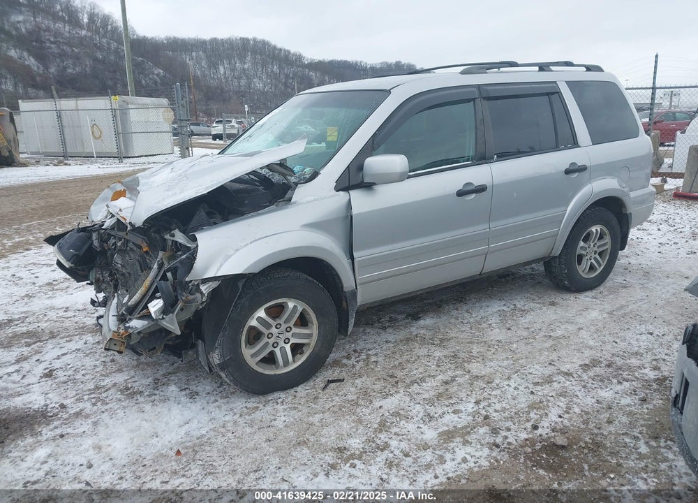 2004 HONDA PILOT EX-L VIN: 2HKYF18574H608193