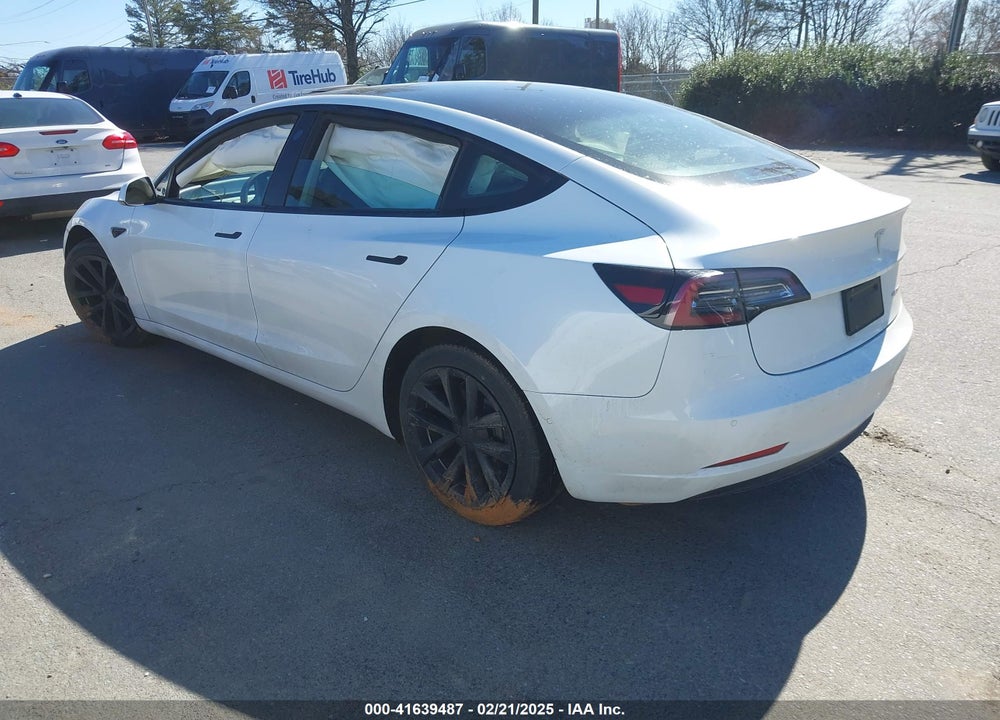 2022 TESLA MODEL 3 LONG RANGE DUAL MOTOR ALL-WHEEL DRIVE VIN: 5YJ3E1EB9NF105756
