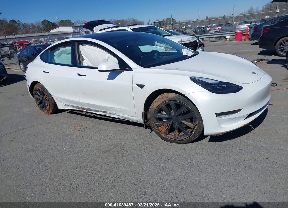 2022 TESLA MODEL 3 LONG RANGE DUAL MOTOR ALL-WHEEL DRIVE VIN: 5YJ3E1EB9NF105756