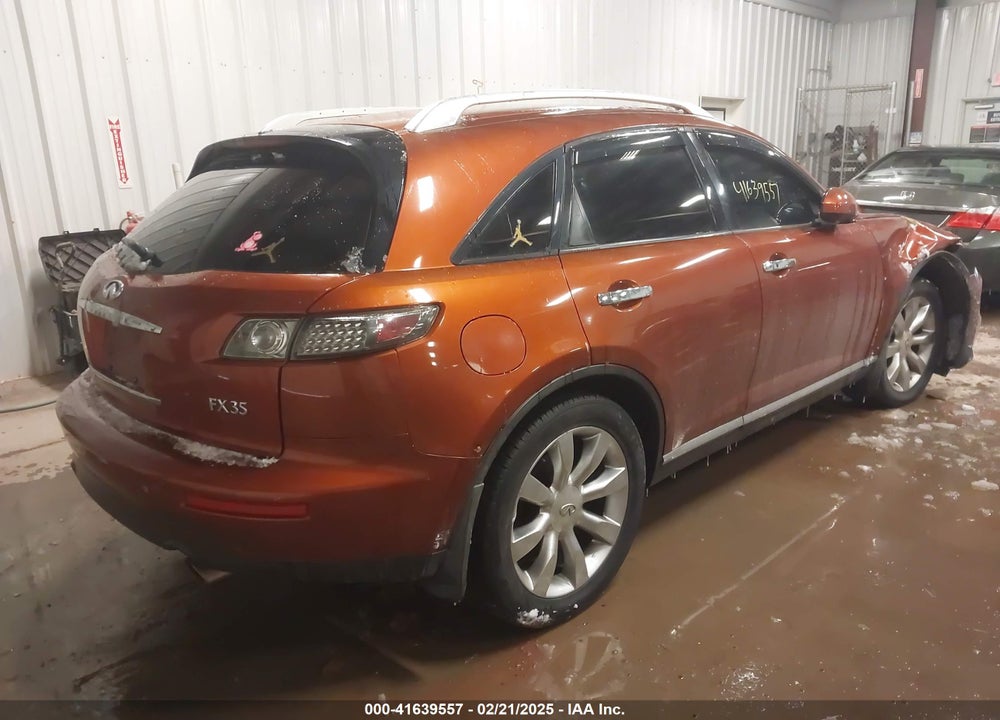 2007 INFINITI FX35 VIN: JNRAS08UX7X100906