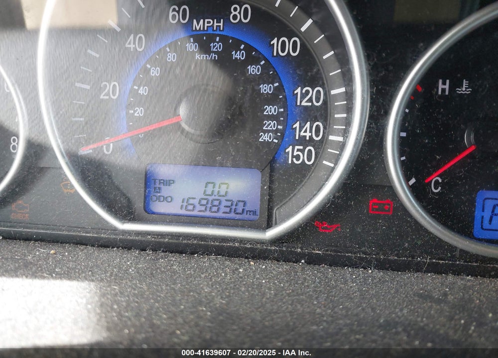 2010 HYUNDAI VERACRUZ GLS VIN: KM8NUDCC4AU135155