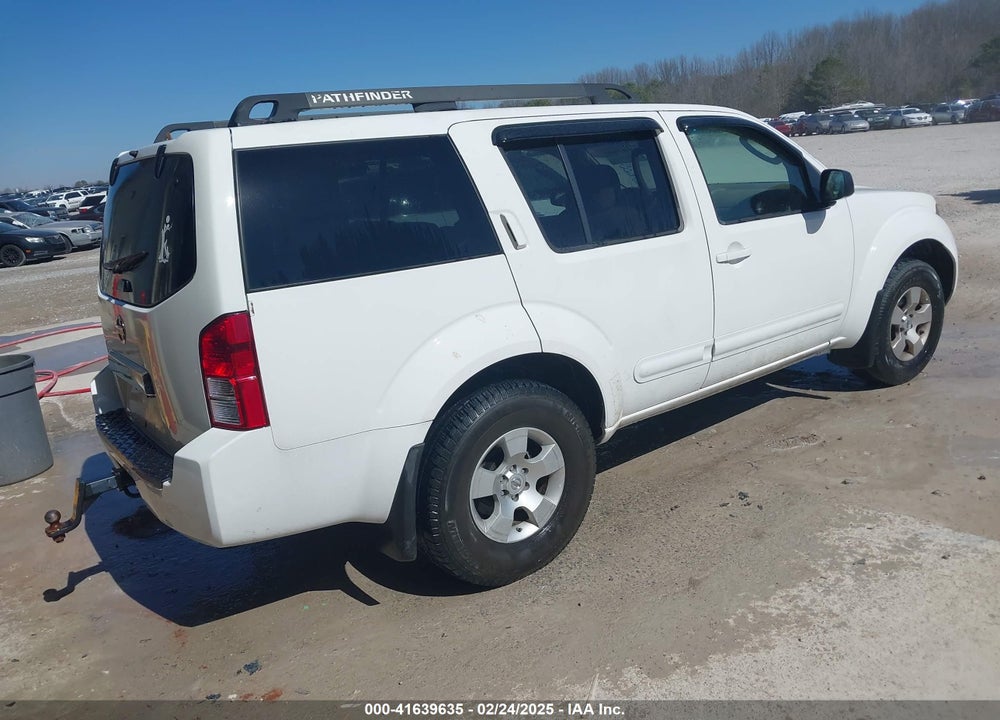 2006 NISSAN PATHFINDER VIN: 5N1AR18U16C600830