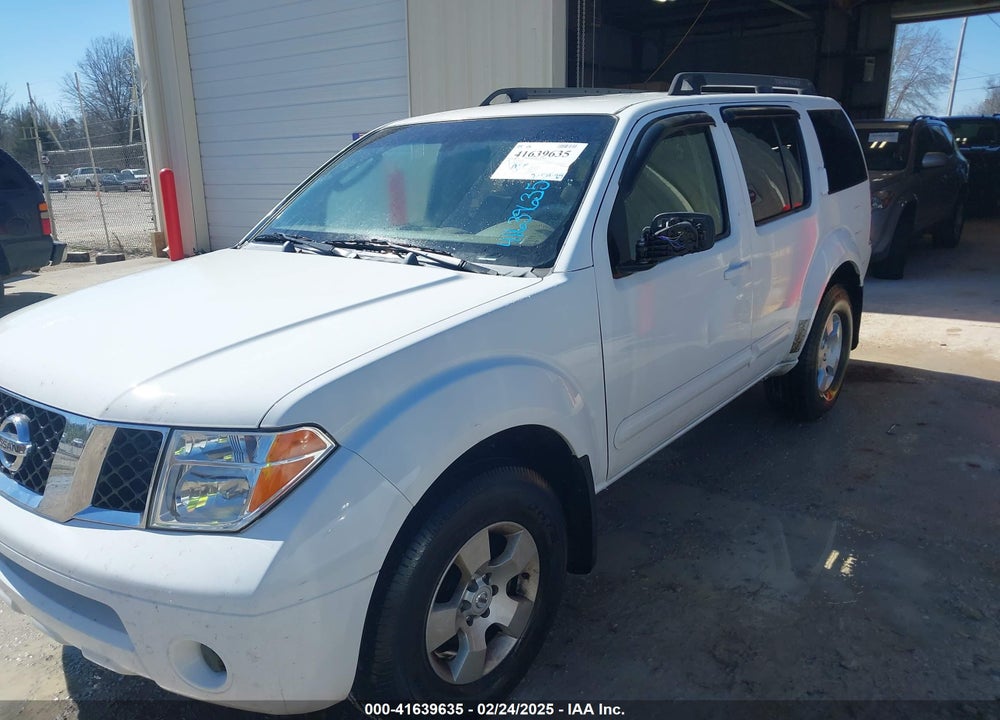 2006 NISSAN PATHFINDER VIN: 5N1AR18U16C600830