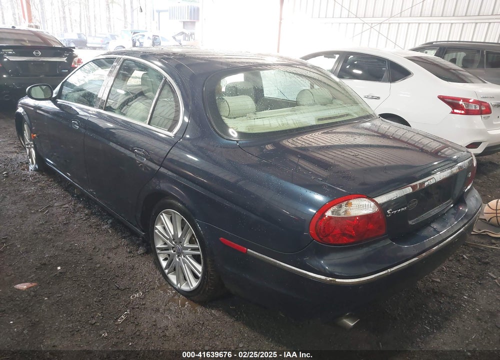 2007 JAGUAR S-TYPE VIN: SAJWA01B37HN78601