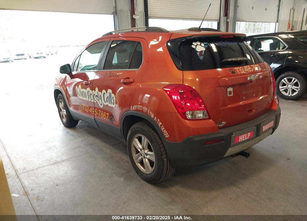 2015 CHEVROLET TRAX LT VIN: KL7CJRSB0FB064997