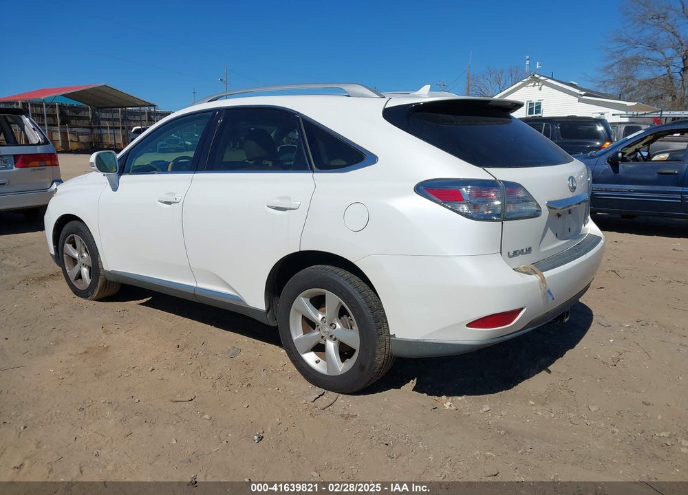 2010 LEXUS RX 350 VIN: 2T2BK1BA6AC076890
