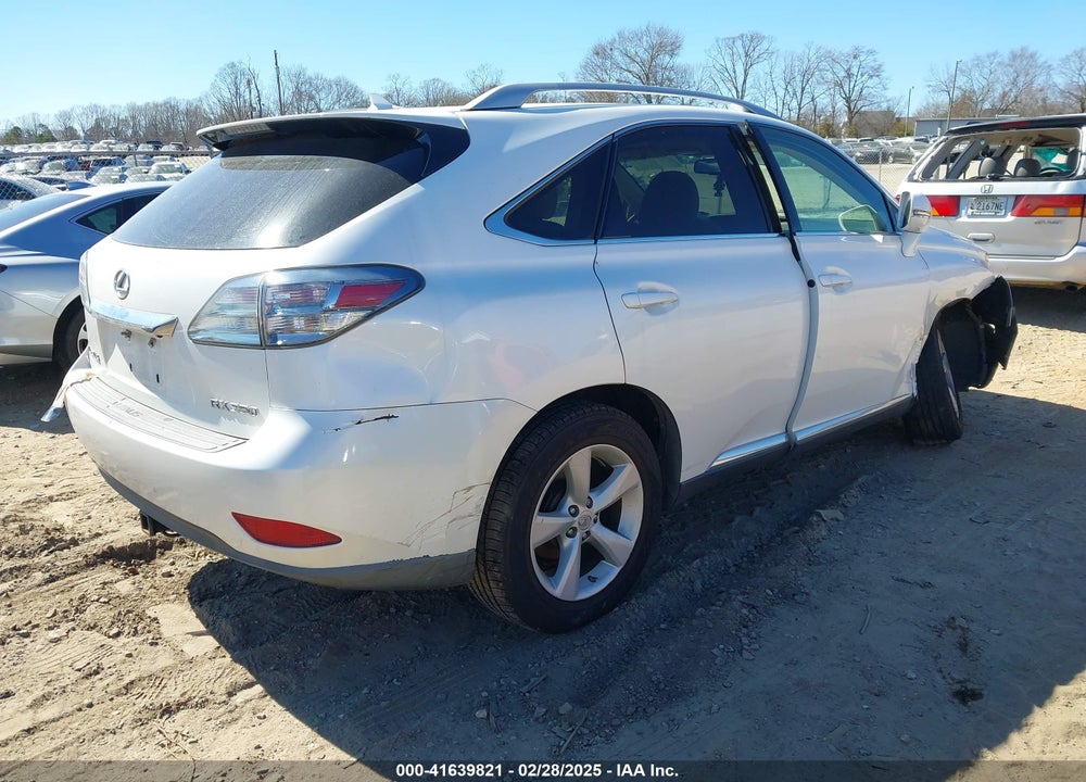 2010 LEXUS RX 350 VIN: 2T2BK1BA6AC076890