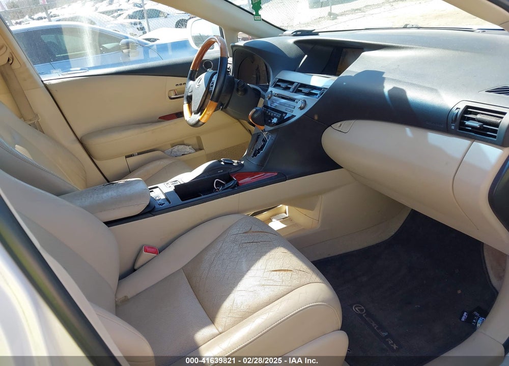 2010 LEXUS RX 350 VIN: 2T2BK1BA6AC076890