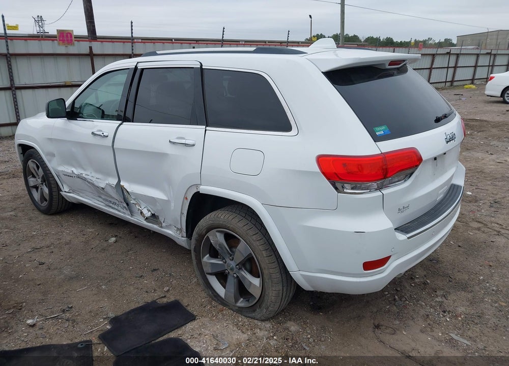 2016 JEEP GRAND CHEROKEE VIN: 1C4RJECG7GC390842