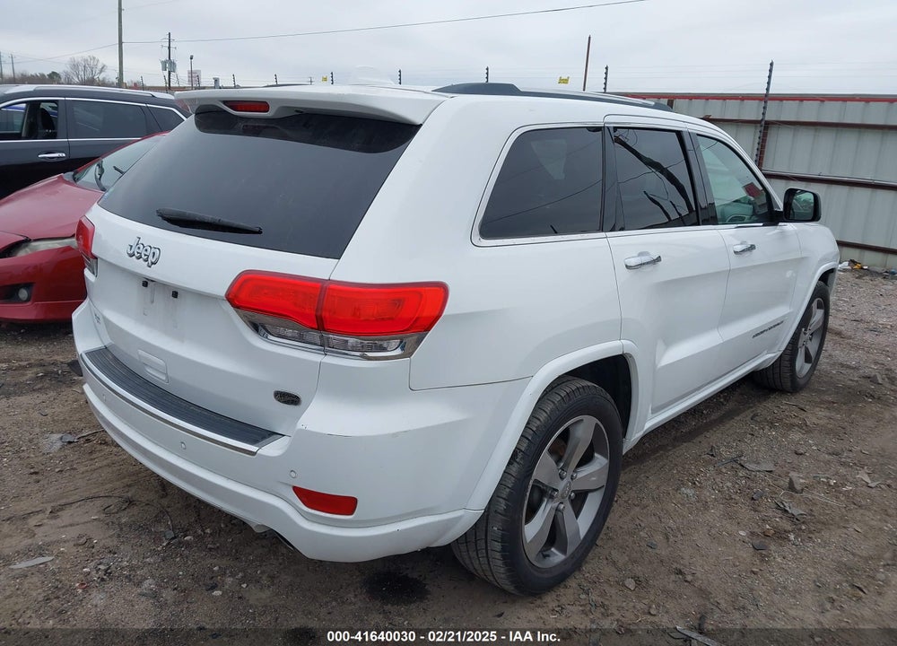 2016 JEEP GRAND CHEROKEE VIN: 1C4RJECG7GC390842