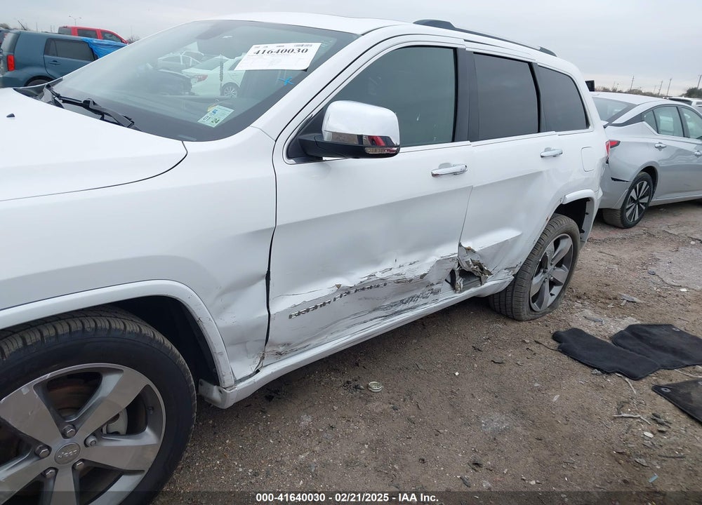 2016 JEEP GRAND CHEROKEE VIN: 1C4RJECG7GC390842