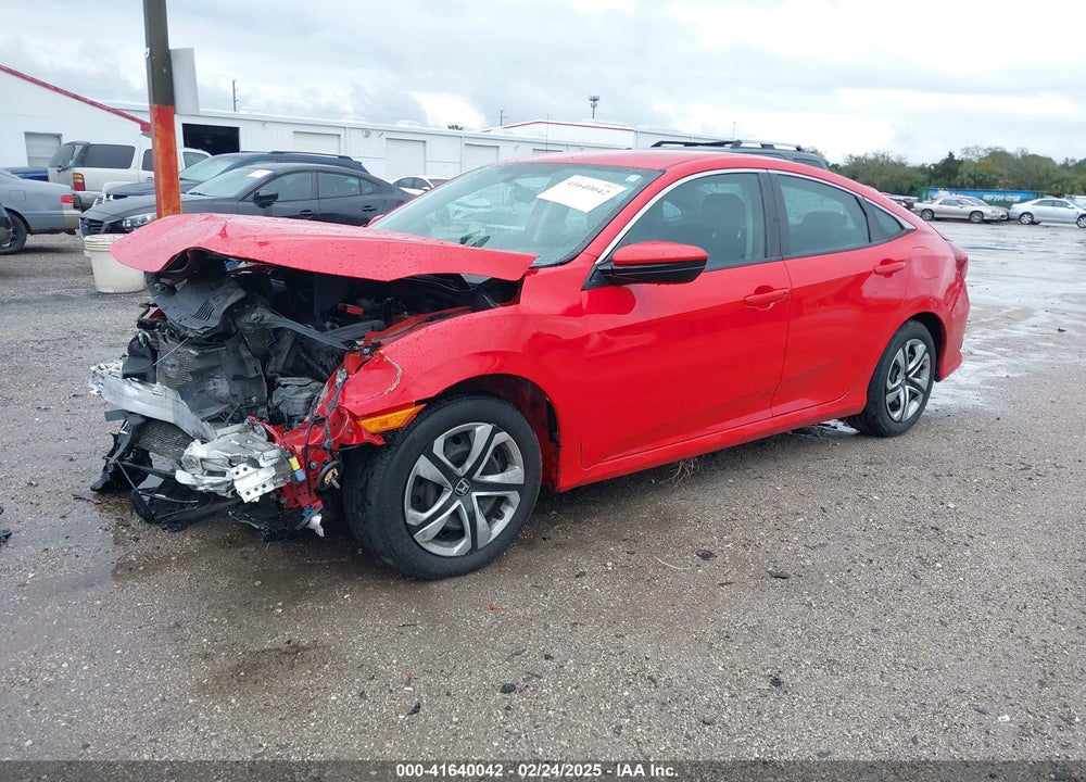 2017 HONDA CIVIC VIN: 2HGFC2F5XHH562898