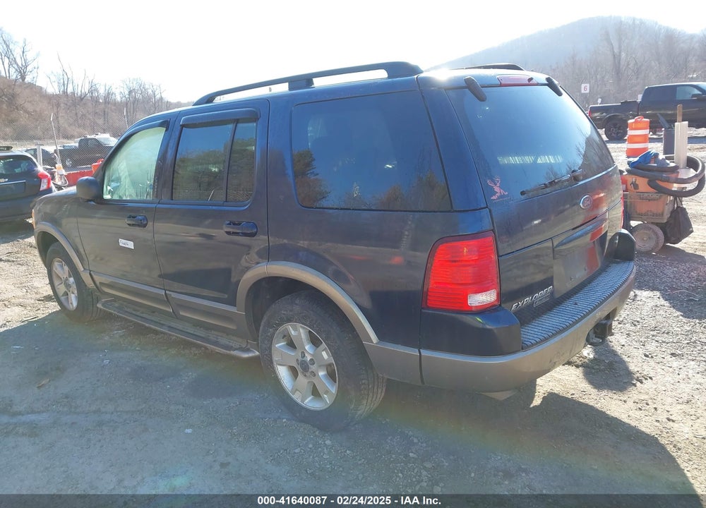 2003 FORD EXPLORER EDDIE BAUER VIN: 1FMDU74W03ZB17148