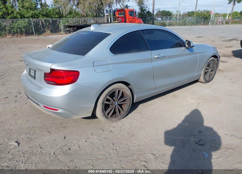2018 BMW 230I VIN: WBA2J1C50JVD09863