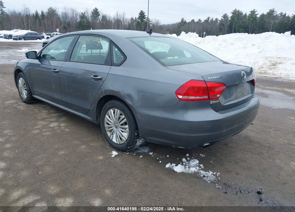 2014 VOLKSWAGEN PASSAT VIN: 1VWAT7A38EC110410