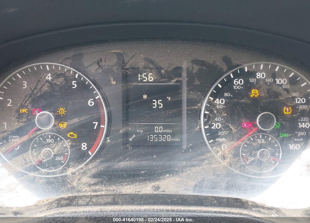 2014 VOLKSWAGEN PASSAT VIN: 1VWAT7A38EC110410